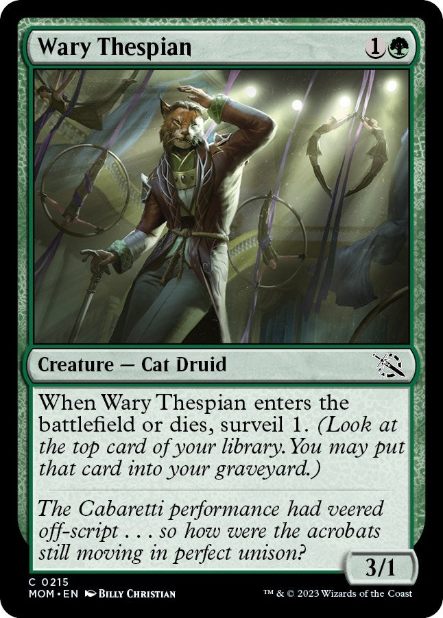 Wary Thespian [March of the Machine]