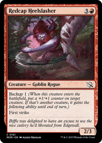 Redcap Heelslasher [March of the Machine]