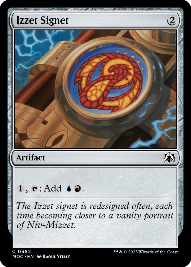 Izzet Signet (362) [MOC]