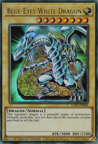 Blue Eyes White Dragon 25th Anniversary Edition (LC01-EN004) [LC01]