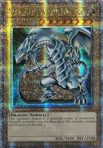 Blue Eyes White Dragon Quarter Century Secret Rare (LC01-EN004) [LC01]