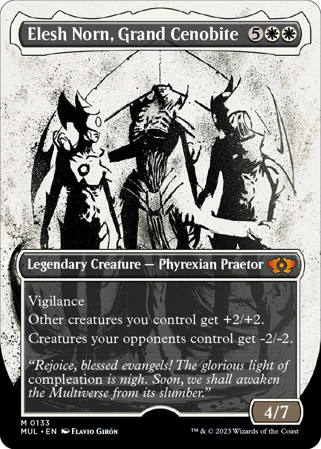 Elesh Norn Grand Cenobite Halo Foil (133) [MUL]