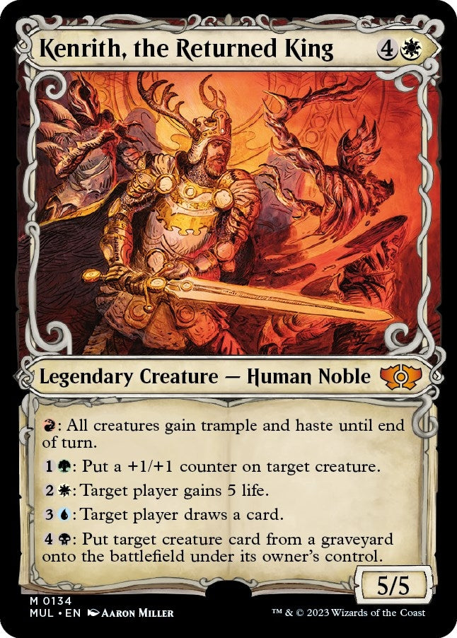 Kenrith the Returned King Halo Foil (134) [MUL]