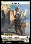 Warrior Emblem Elspeth Suns Champion Double sided Token (10 // 43) [MOC]