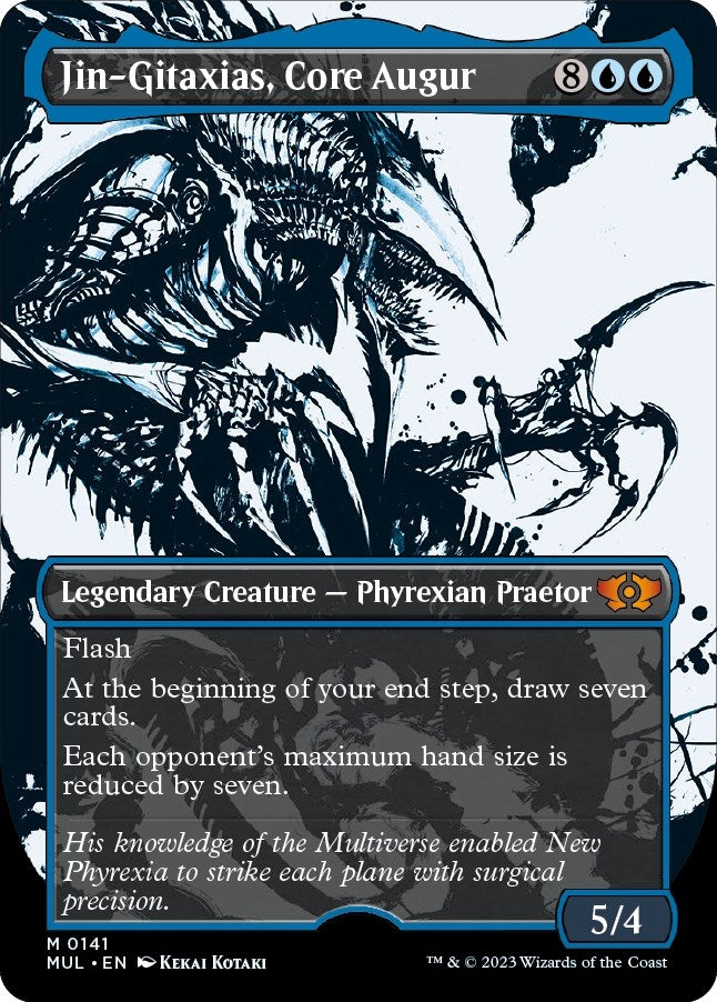 Jin Gitaxias Core Augur Halo Foil (141) [MUL]