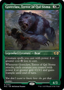 Goreclaw, Terror of Qal Sisma (Foil Etched) [Multiverse Legends]