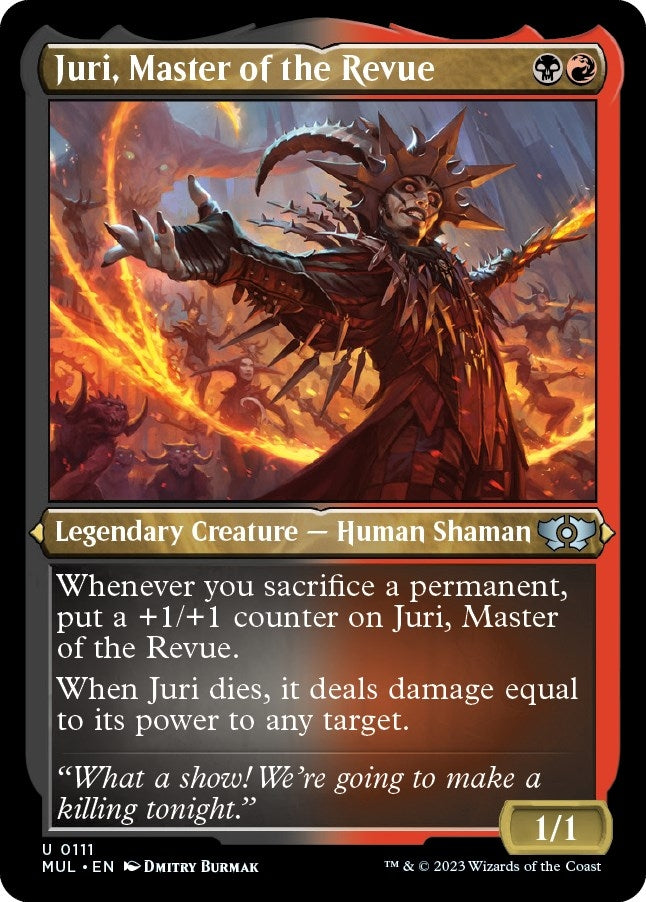 Juri, Master of the Revue (Foil Etched) [Multiverse Legends]