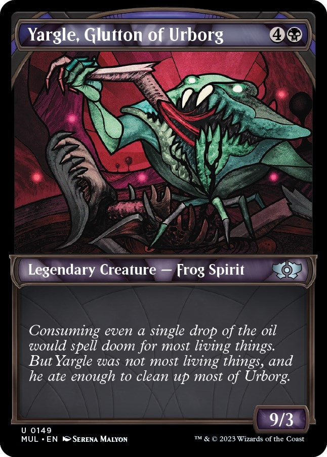 Yargle, Glutton of Urborg (Halo Foil) [Multiverse Legends]