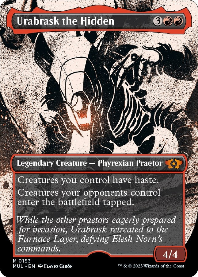 Urabrask the Hidden Halo Foil (153) [MUL]