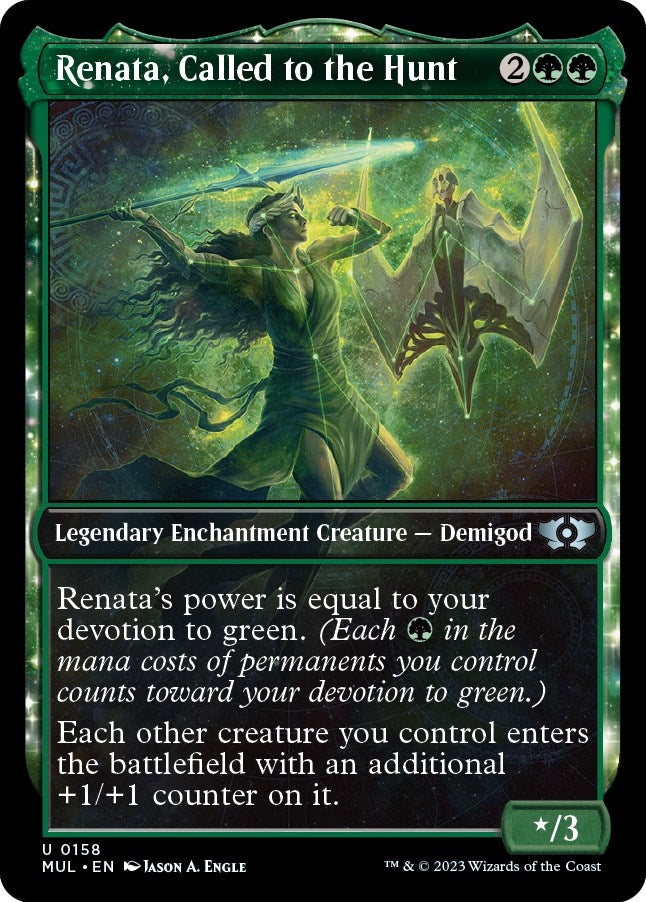 Renata Called to the Hunt Halo Foil (158) [MUL]