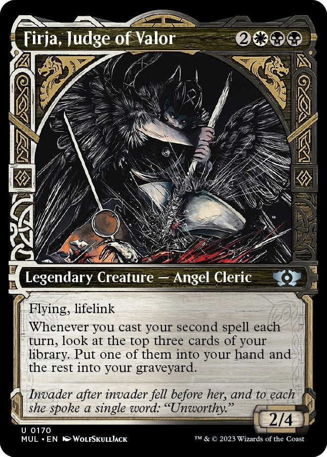 Firja Judge of Valor Halo Foil (170) [MUL]