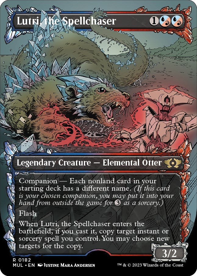 Lutri the Spellchaser Halo Foil (182) [MUL]