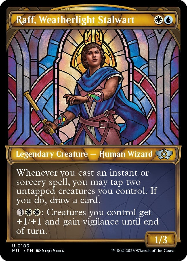Raff Weatherlight Stalwart Halo Foil (186) [MUL]
