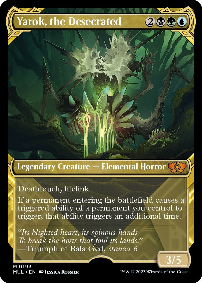 Yarok the Desecrated Halo Foil (193) [MUL]