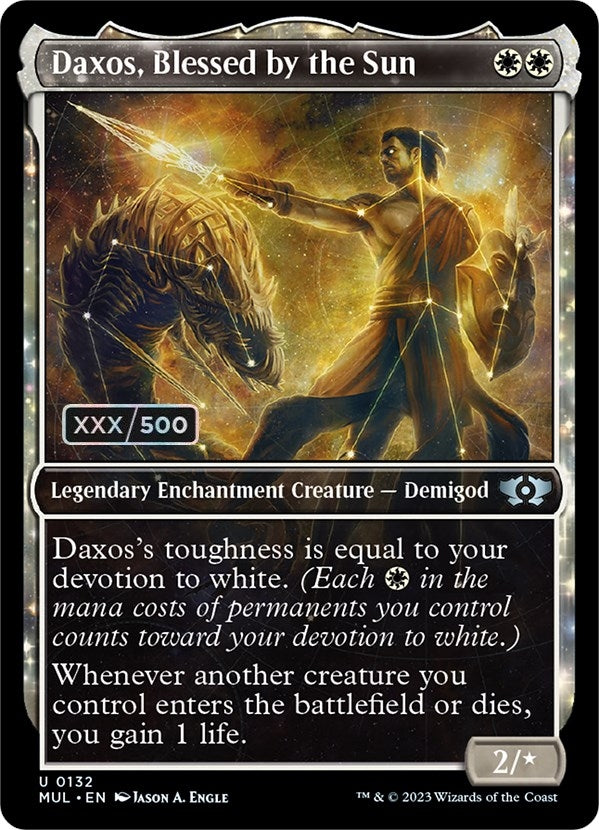Daxos Blessed by the Sun Serial Numbered (132) [MUL]