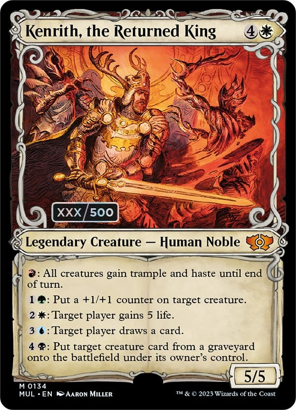 Kenrith the Returned King Serial Numbered (134) [MUL]