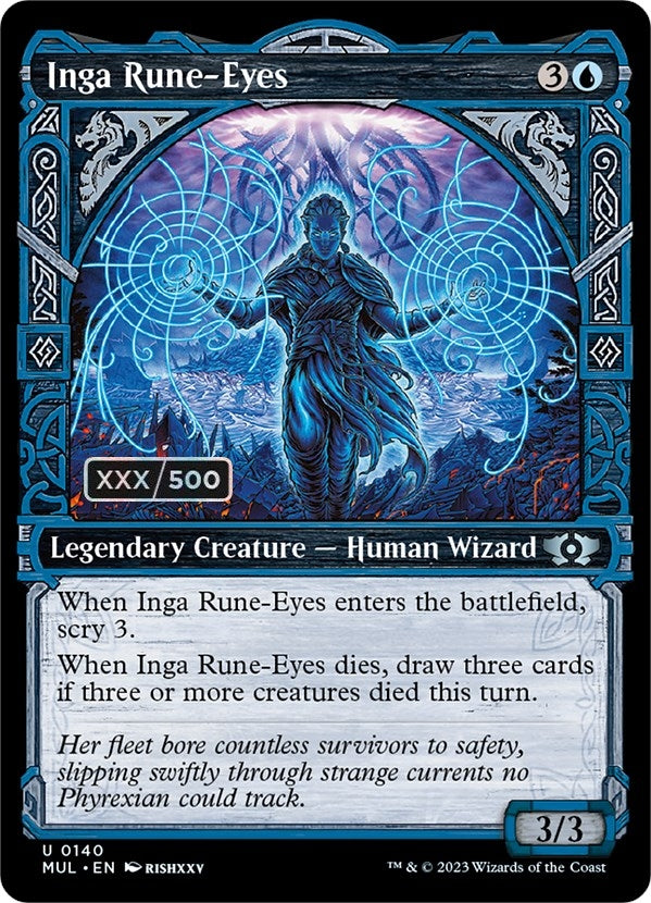 Inga Rune Eyes Serial Numbered (140) [MUL]