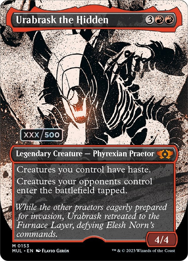 Urabrask the Hidden Serial Numbered (153) [MUL]