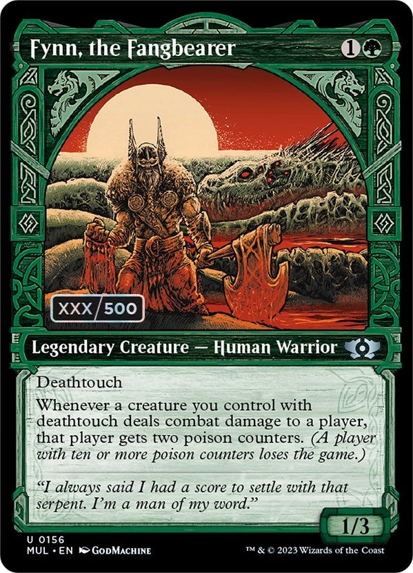 Fynn the Fangbearer Serial Numbered (156) [MUL]