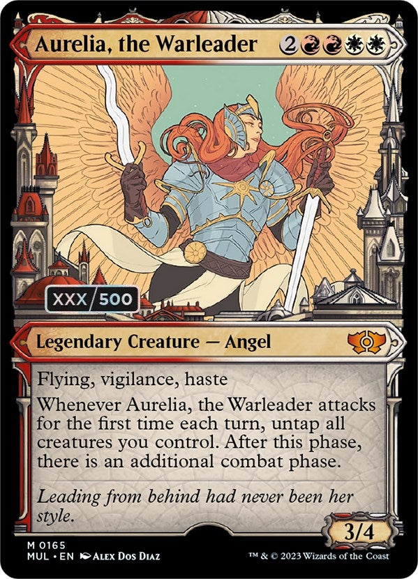 Aurelia the Warleader Serial Numbered (165) [MUL]