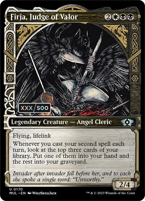 Firja Judge of Valor Serial Numbered (170) [MUL]