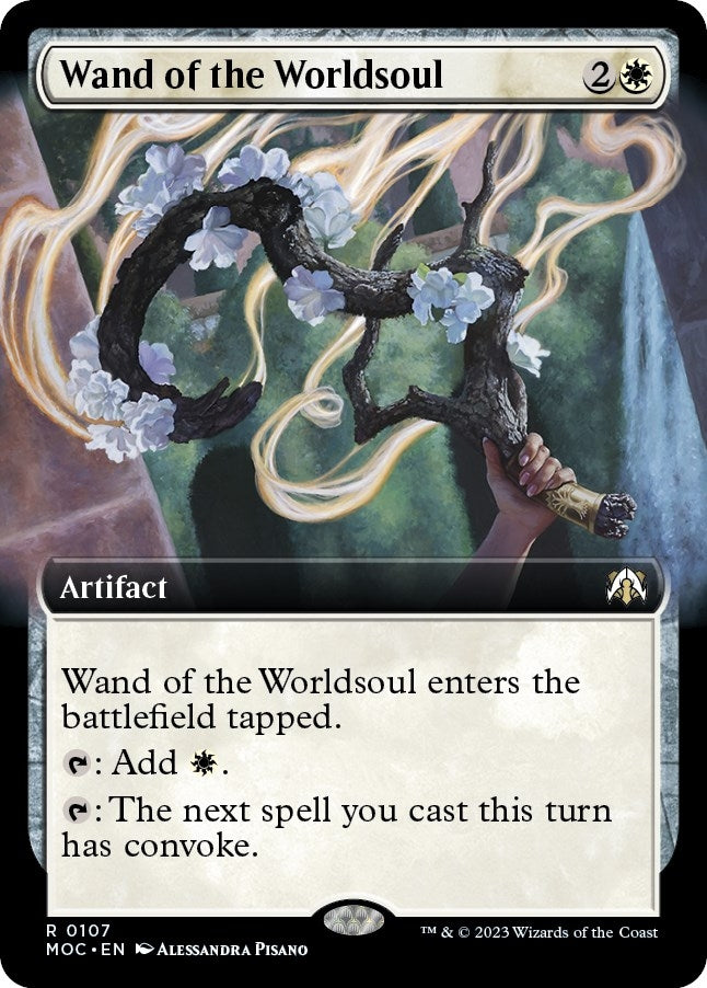 Wand of the Worldsoul Extended Art (107) [MOC]