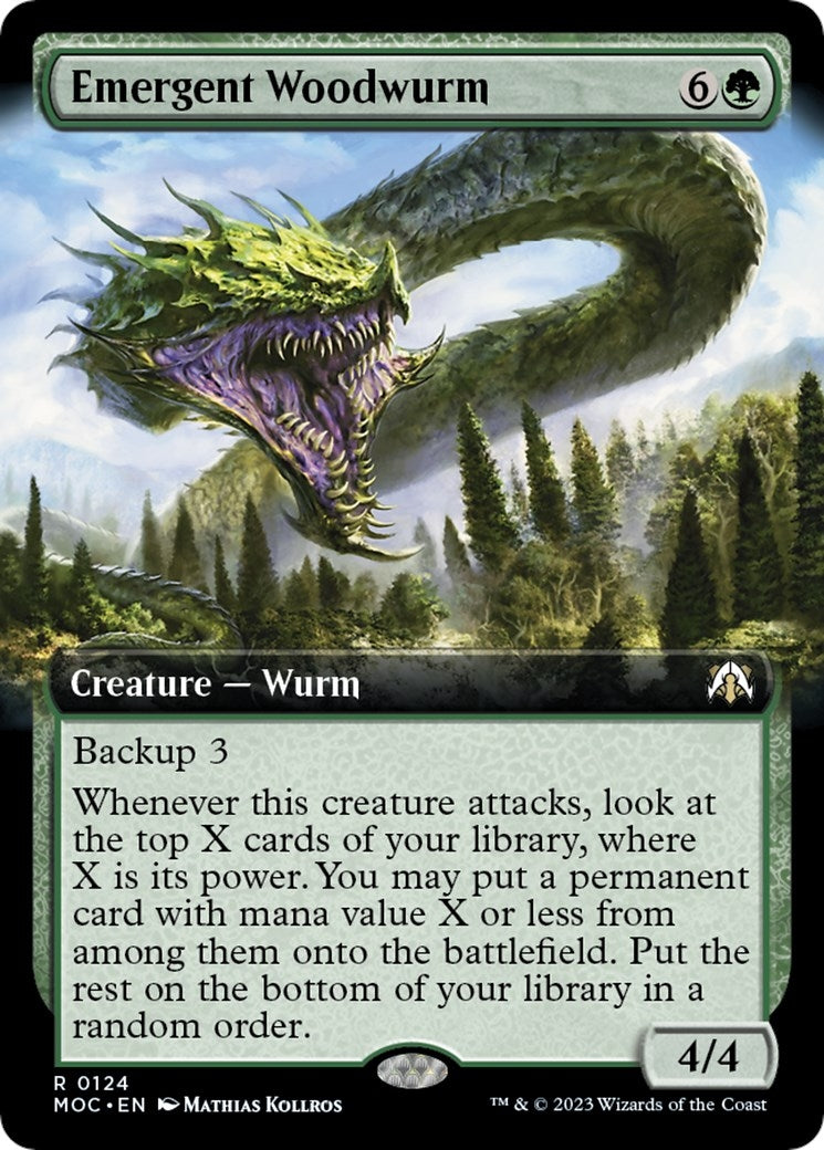 Emergent Woodwurm Extended Art (124) [MOC]