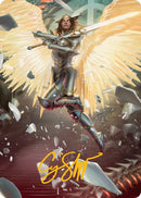 Archangel Elspeth Art Card Gold Stamped Signature (1) [ASMOM]