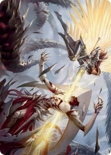 Elspeths Smite Art Card (5) [ASMOM]