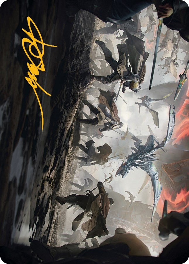 Invasion of Dominaria Art Card Gold Stamped Signature (6) [ASMOM]