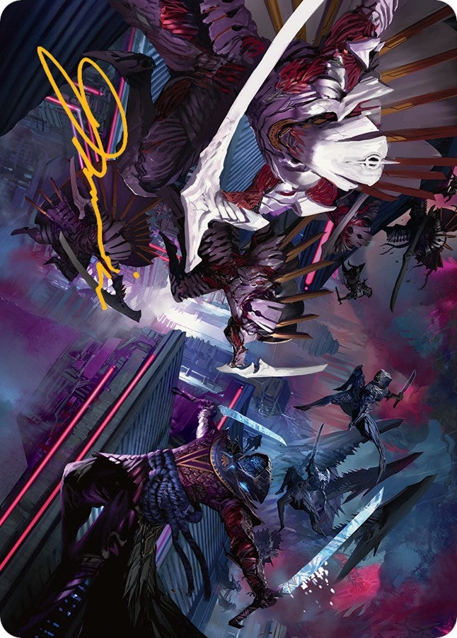 Invasion of Kamigawa Art Card Gold Stamped Signature (12) [ASMOM]
