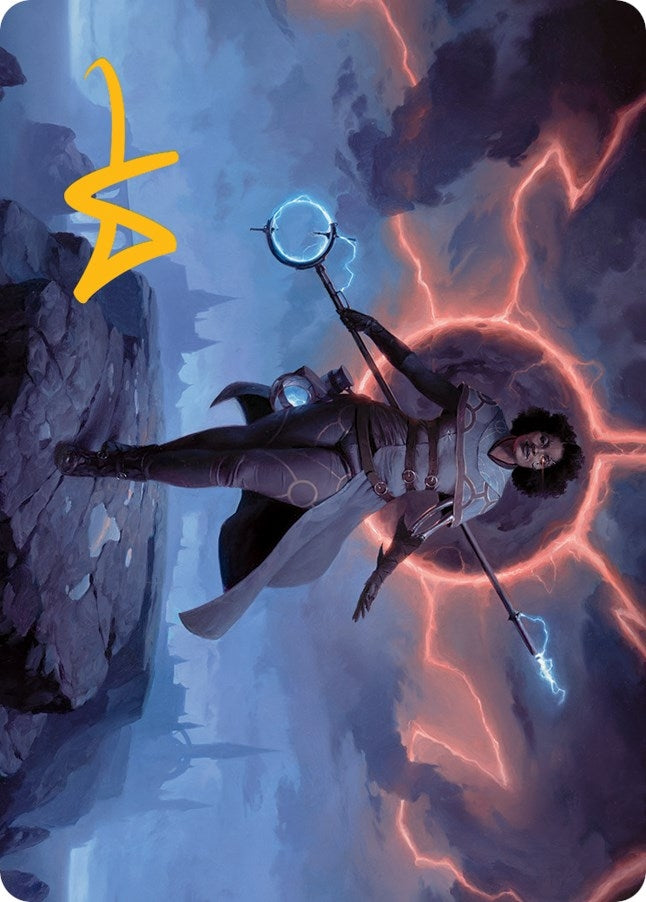 Rona Herald of Invasion Art Card Gold Stamped Signature (16) [ASMOM]