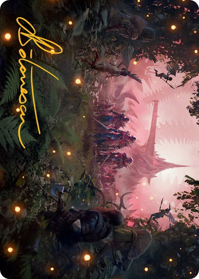 Invasion of Eldraine Art Card Gold Stamped Signature (24) [ASMOM]