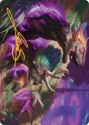 Burning Suns Fury Art Card Gold Stamped Signature (29) [ASMOM]