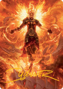 Chandra Hopes Beacon Art Card Gold Stamped Signature (30) [ASMOM]