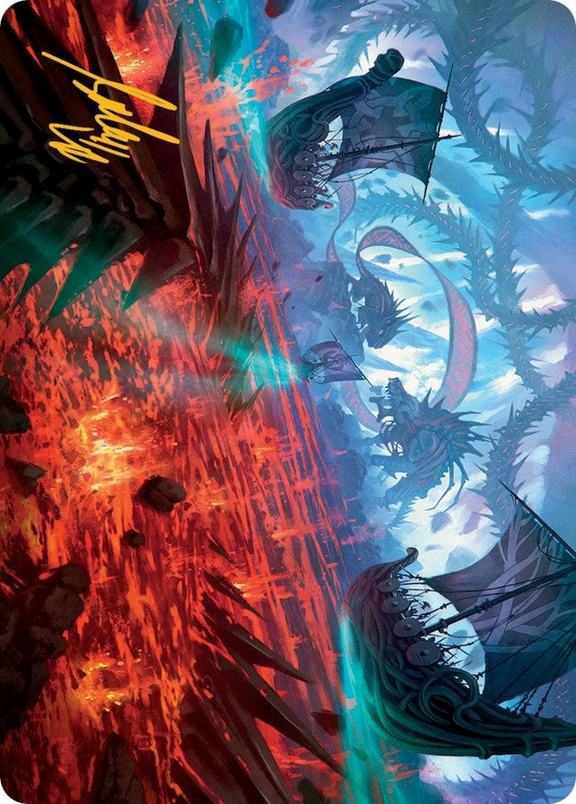 Invasion of Kaldheim Art Card Gold Stamped Signature (33) [ASMOM]