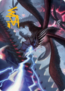 Defiant Thundermaw Art Card Gold Stamped Signature (35) [ASMOM]