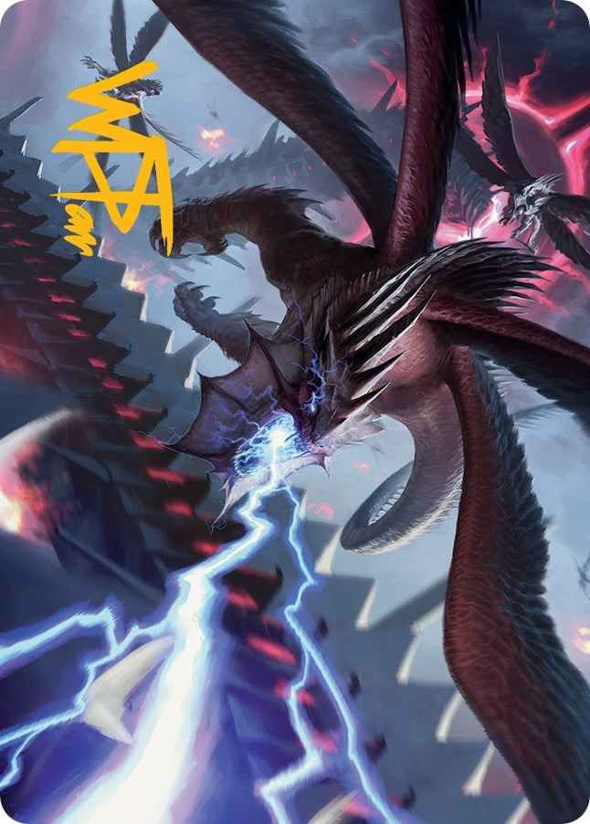 Defiant Thundermaw Art Card Gold Stamped Signature (35) [ASMOM]