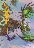 Botanical Brawler Art Card Gold Stamped Signature (43) [ASMOM]