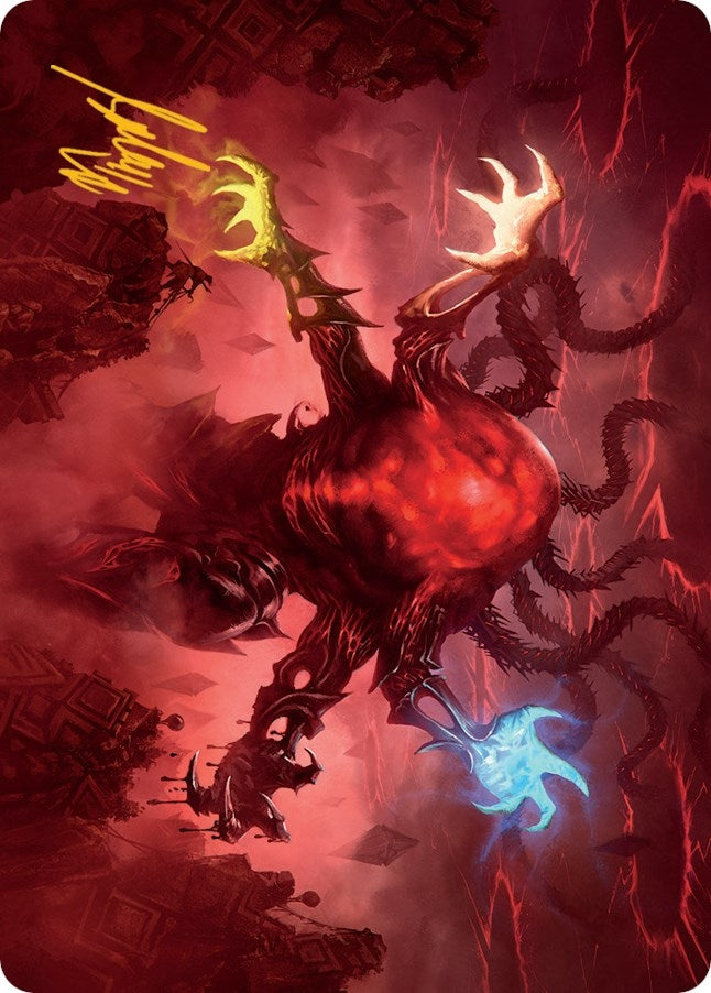 Omnath Locus of All Art Card 51 81 Gold Stamped Signature (51) [ASMOM]
