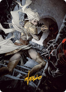Thalia Guardian of Thraben Art Card Gold Stamped Signature (67) [ASMOM]