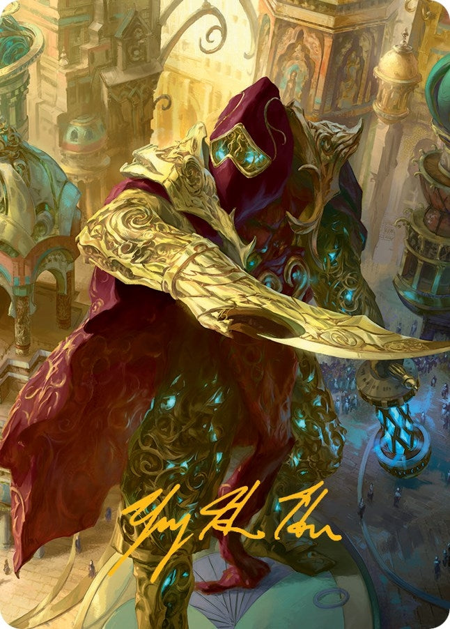 Baral Chief of Compliance Art Card Gold Stamped Signature (68) [ASMOM]