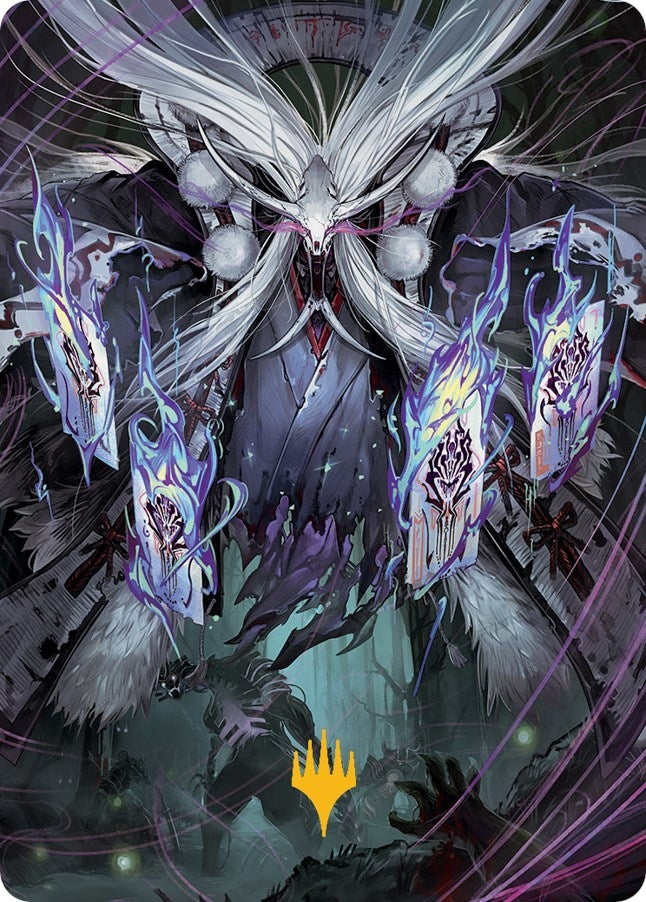 Horobi Deaths Wail Art Card Gold Stamped Signature (70) [ASMOM]