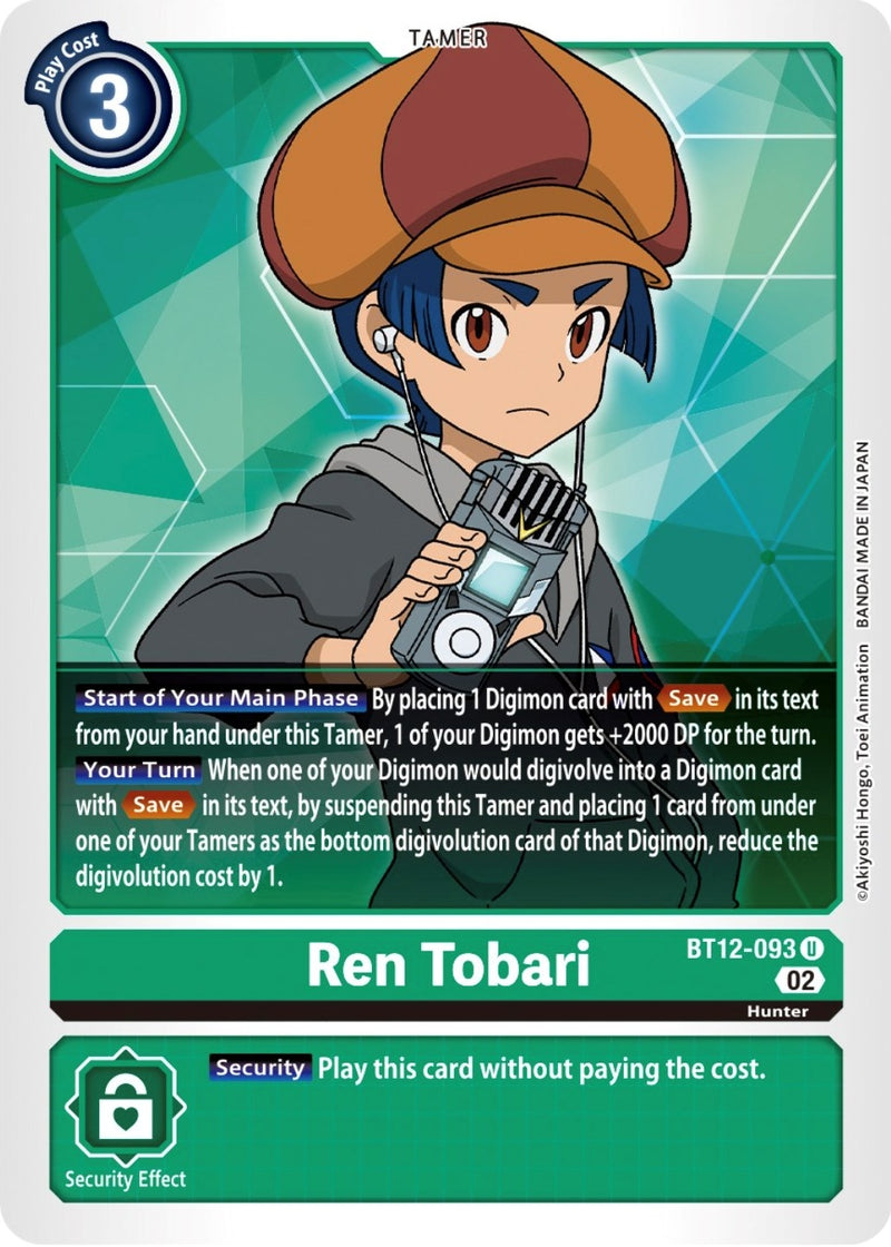 Image for Ren Tobari [Across Time]
