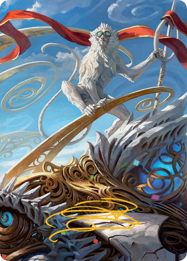Ragavan Nimble Pilferer Art Card Gold Stamped Signature (74) [ASMOM]