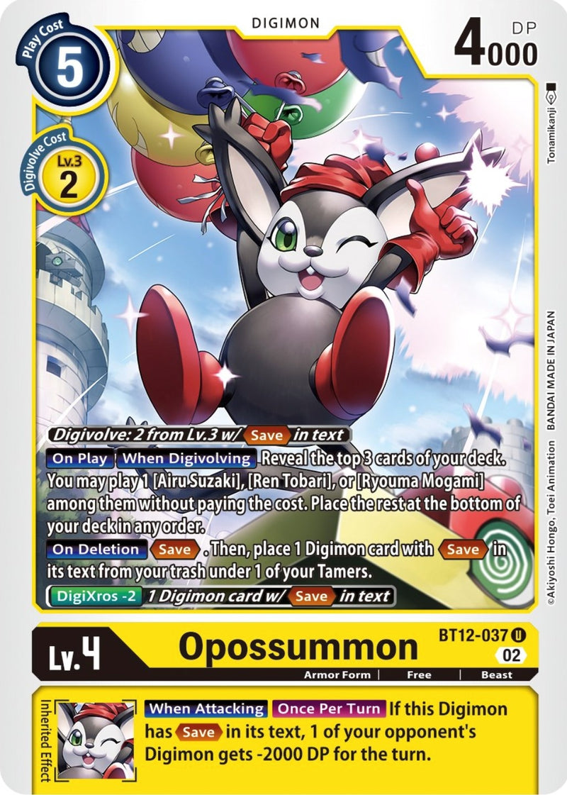 Image for Opossummon [Across Time]