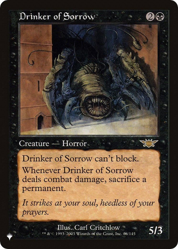 Drinker of Sorrow (66) [LIST]