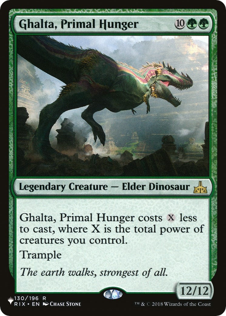 Ghalta Primal Hunger (130) [LIST]