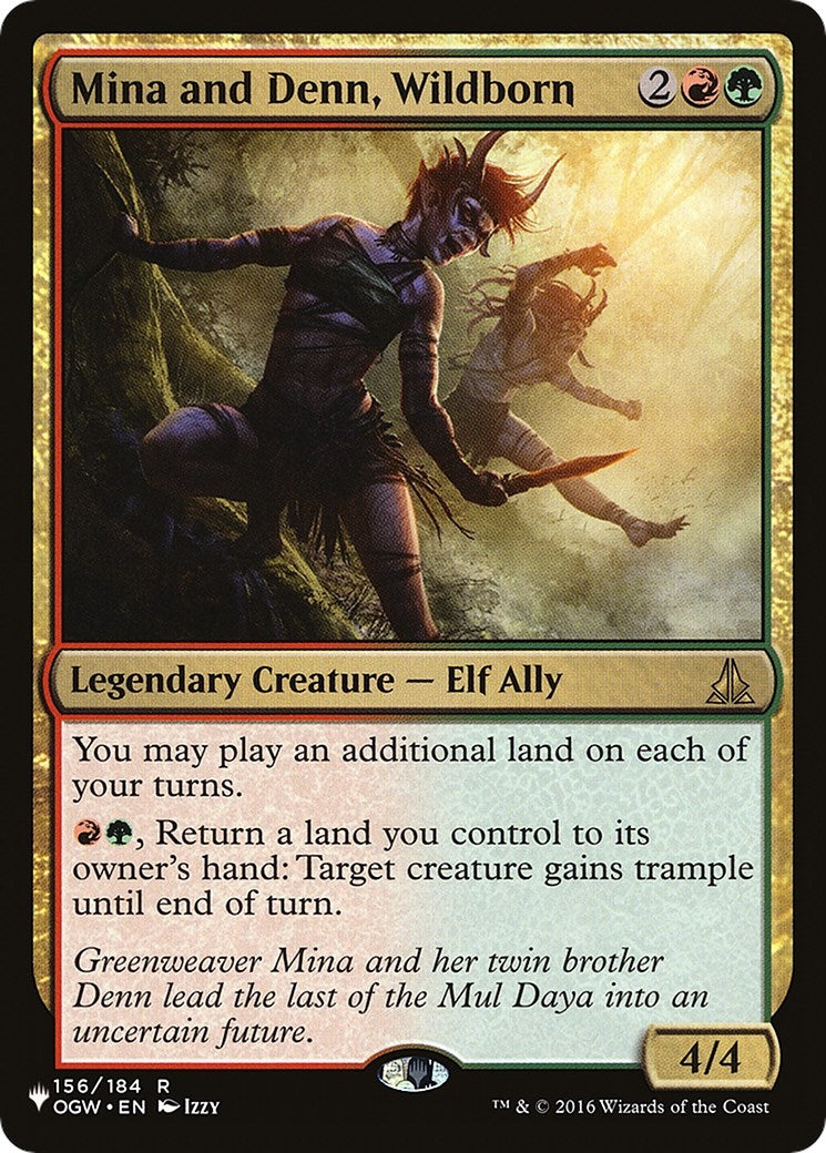 Mina and Denn, Wildborn [The List]