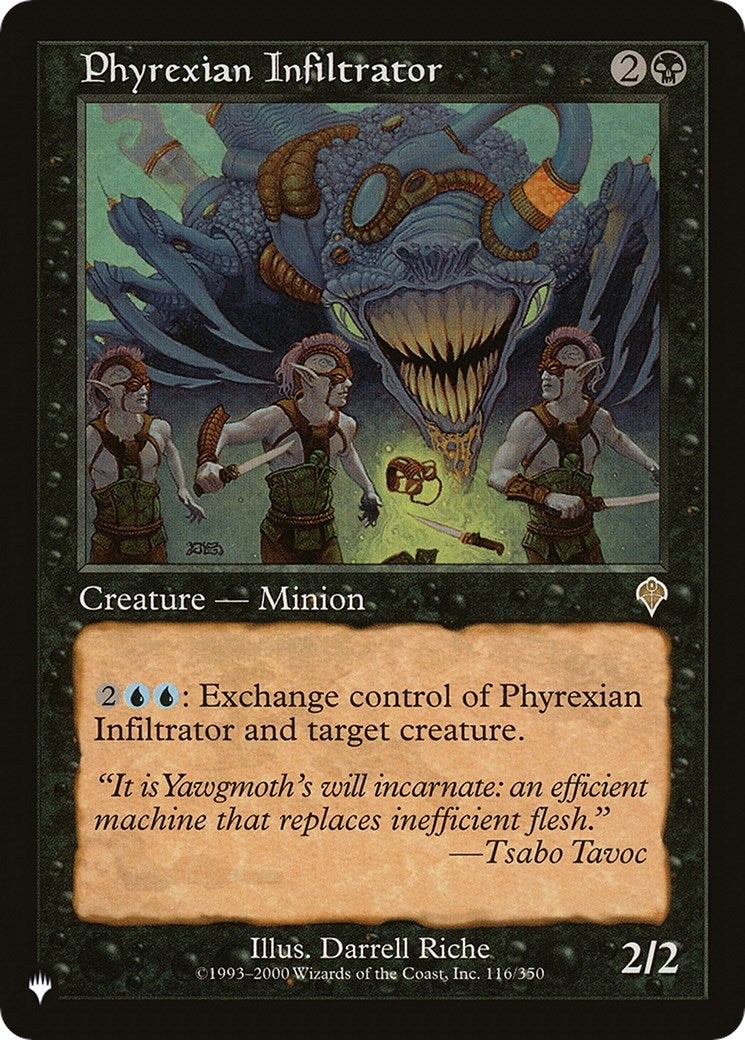 Phyrexian Infiltrator (116) [LIST]